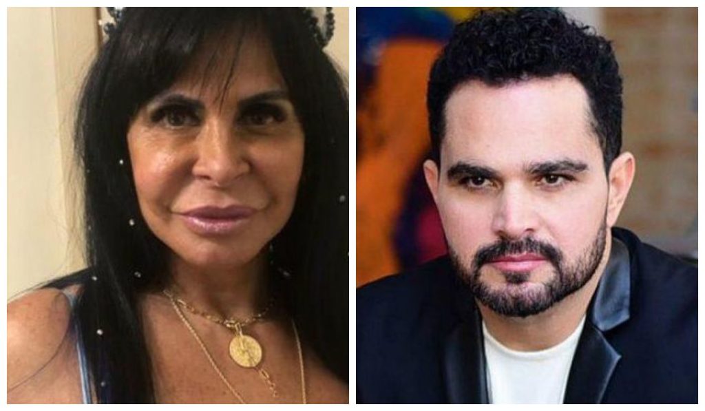 A ex-mulher do cantor Luciano, Cléo Loyola, resolveu atacar Gretchen (Foto: Reprodução/ Montagem TV Foco)