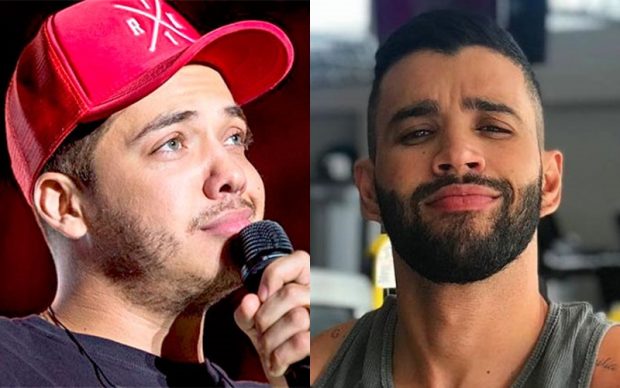 Wesley Safadão e Gusttavo Lima. Foto: Reprodução famosos