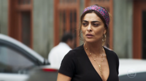 Maria da Paz (Juliana Paes) vai participar de um reality show de Angélica em A Dona do Pedaço (Reprodução: TV Globo)