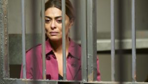 Maria da Paz (Juliana Paes) vai acabar na prisão após atirar em Régis em A Dona do Pedaço (Foto: Globo/João Miguel Júnior)