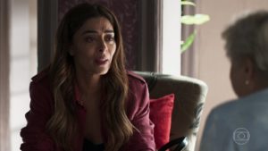 Maria da Paz (Juliana Paes) terá reação inesperada de Antero (Ary Fontoura) em A Dona do Pedaço (Foto: Reprodução/Globo)