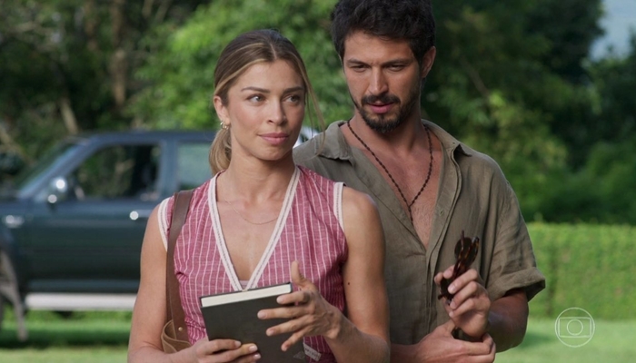 Paloma (Grazi Massafera) e Marcos (Romulo Estrela) em Bom Sucesso, que tem maior audiência das 19h desde 2006 (Foto: Reprodução/Globo)