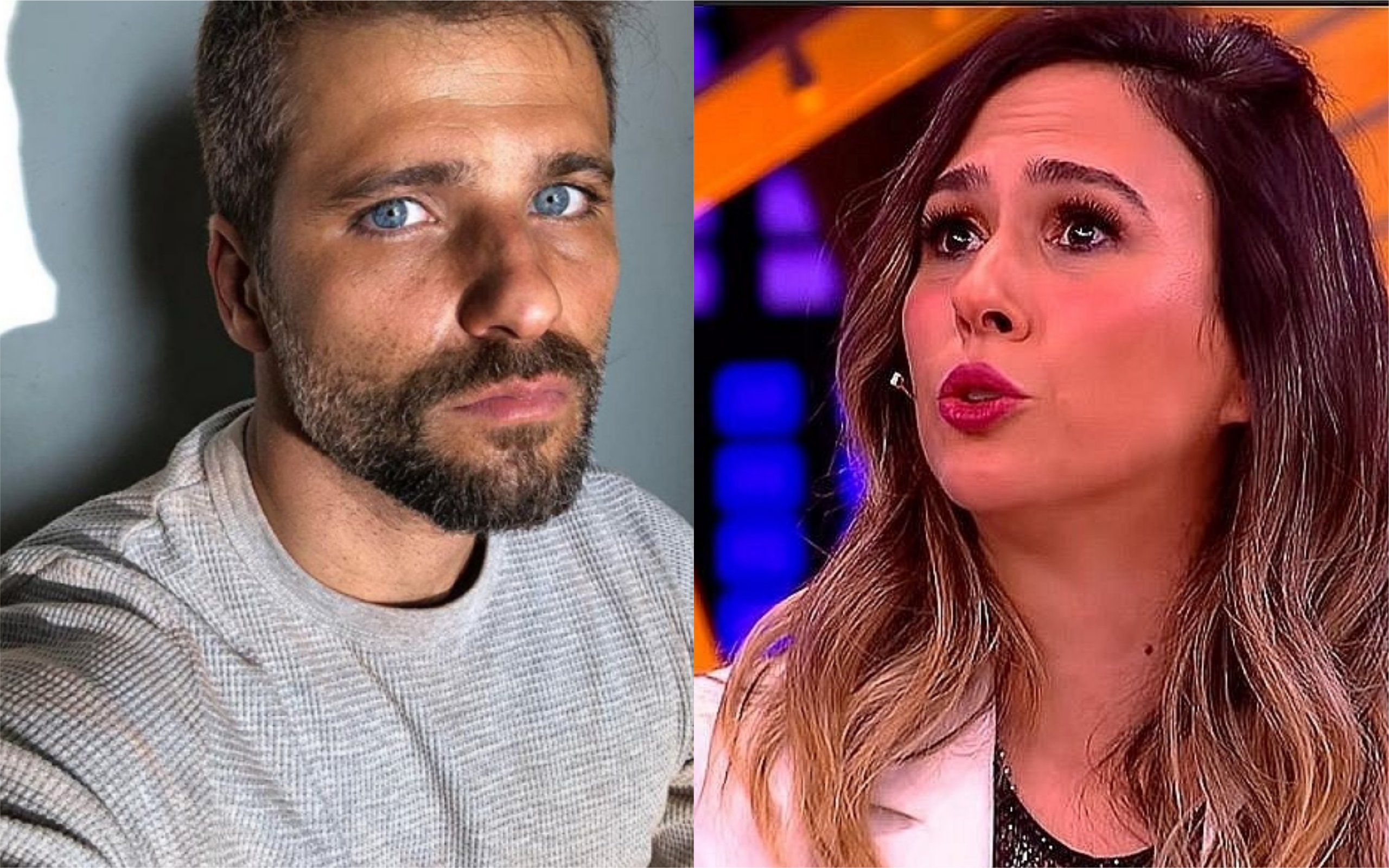 O ator Bruno Gagliasso e a apresentadora Tatá Werneck divertiram a internet com uma revelação bombástica (Foto: Divulgação / TV Foco)