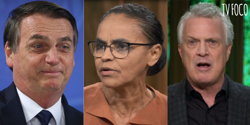 Marina Silva detonou Jair Bolsonaro no programa de Pedro Bial na Globo 