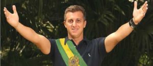 Apresentador Luciano Huck  que ser o novo presidente do Brasil (Reprodução)