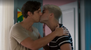 Pedro (Rafael Infante) e William (Diego Montez) em 