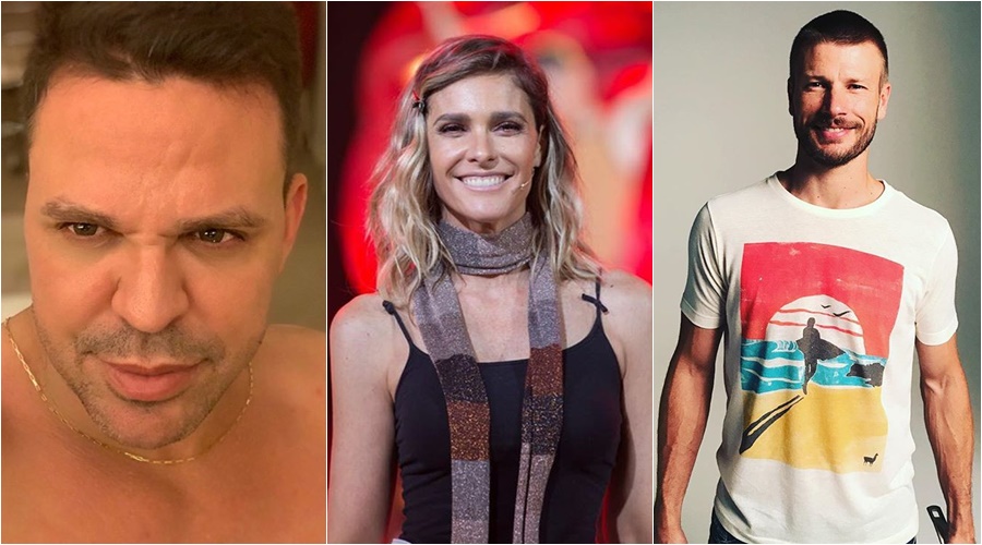 Eduardo Costa, Fernanda Lima e Rodrigo Hilbert voltaram a virar assunto após grande polêmica (Foto: Reprodução)