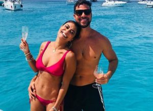 A atriz da Globo, Juliana Paes e o seu marido, Dudu Baptista (Foto: Reprodução)