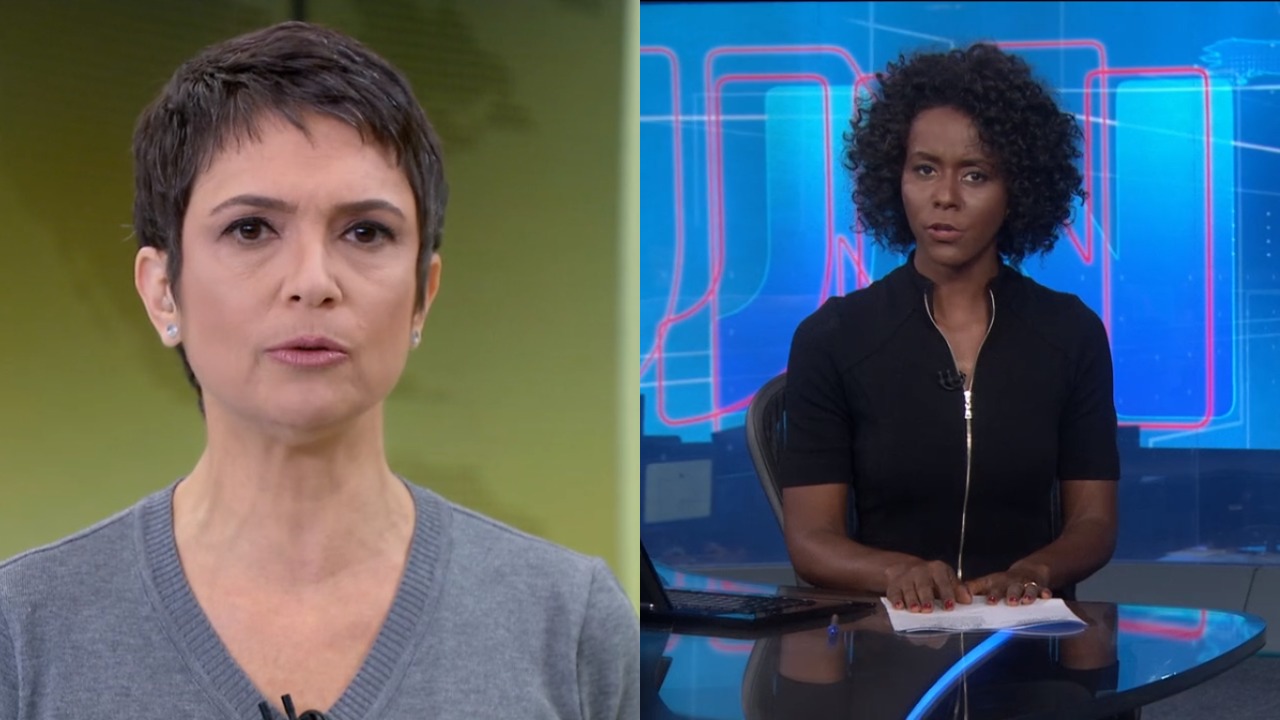 Sandra Annenberg e Maju Coutinho (Foto: Divulgação/TV Globo/Montagem TV Foco)