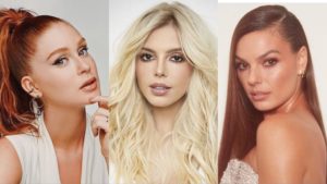 Marina Ruy Barbosa, Giovanna Lancellotti e Isis Valverde deixaram empresarios brasileiros muito irritados (Montagem TV Foco)