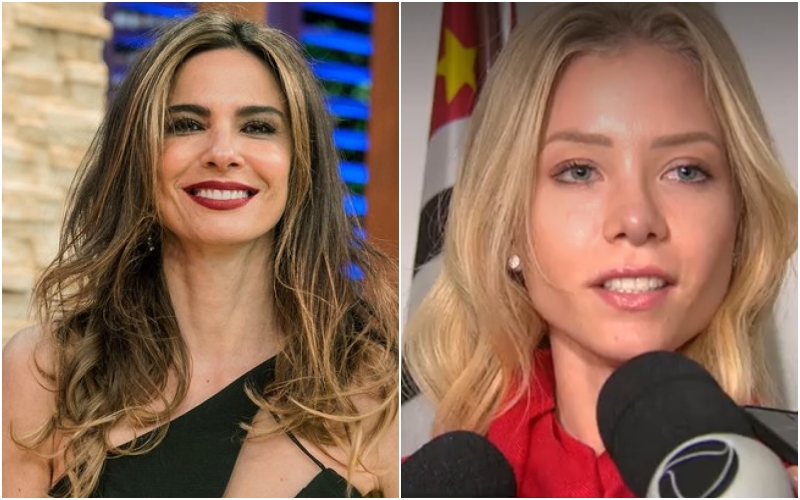 A modelo que acusou Neymar, Najila Trindade é a próxima convidada para o programa de Luciana Gimenez, Superpop da RedeTV! (Foto: Montagem TV Foco)