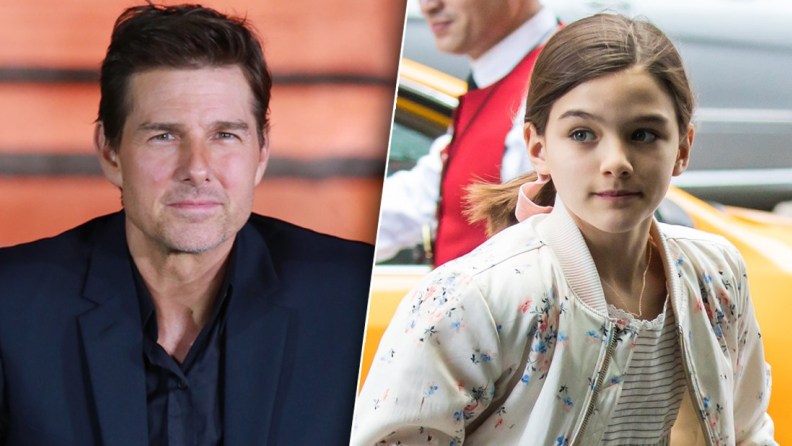 O ator Tom Cruise se afastou de sua filha Suri (Foto: Reprodução)