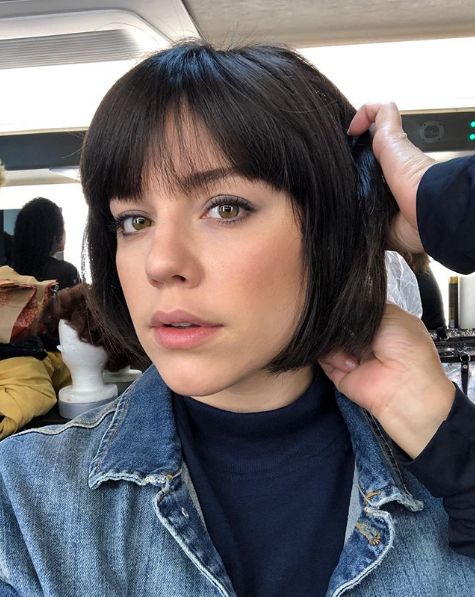 Alice Wegmann mostrou novo visual de Dalila em Órfãos da Terra (Foto: Reprodução/ Instagram)