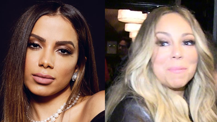 Anitta e Mariah Carey (Foto: Reprodução/ Foto da Anitta: Divulgação/ Carolina Vianna)