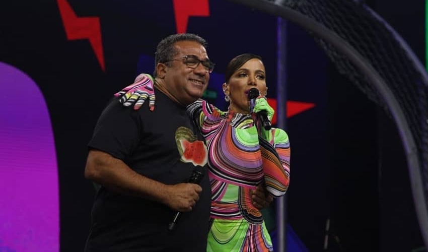 Anitta e Mauro Machado