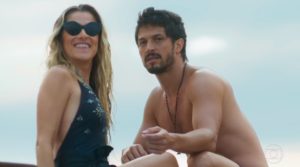 Silvana e Marcos serão flagrados na novela Bom Sucesso da Globo (Foto: Reprodução)