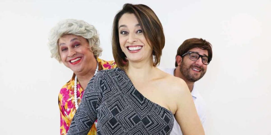 Catia Fonseca se uniu a grandes humoristas como Diego Becker e Guilherme Uzeda no Melhor da Noite