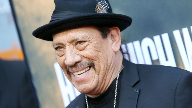 O ator Danny Trejo salvou o bebê depois de acidente e levou nome de herói (Foto: Reprodução) 