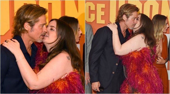 Atriz tomou fora do galã no tapete vermelho do evento. (Foto: Montagem/Dave Benett/Dave Benett/WireImage/Getty Images)