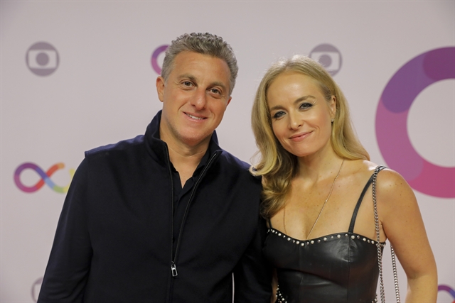 Os apresentadores da Globo Luciano Huck e Angélica (Foto: Globo/Victor Pollak)