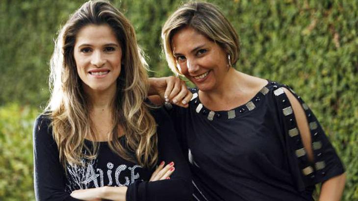 Ingrid Guimarães e Heloisa Perissé Globo (Foto: Reprodução)