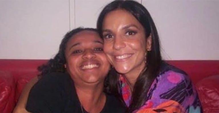 Ivete Sangalo e Cele (Foto: Reprodução)