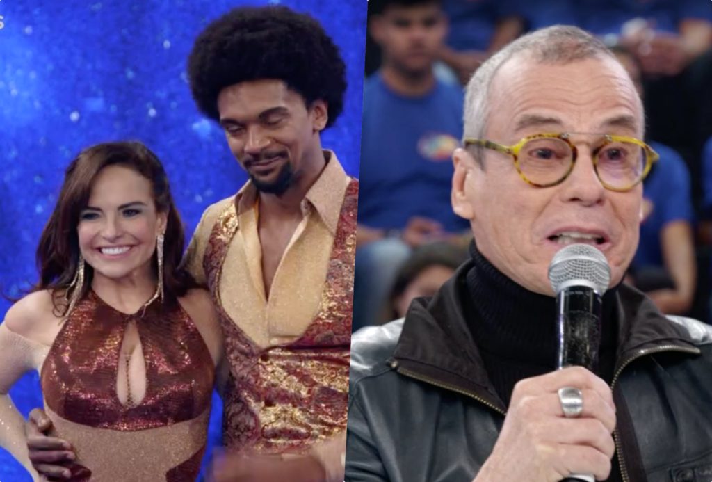 Carlinhos de Jesus deu nota abaixo do protocolo na Dança dos Famosos da Globo do Faustão