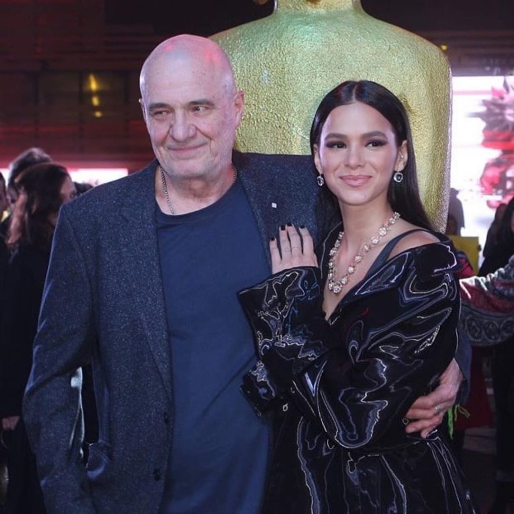 Klaus Mitteldorf e Bruna Marquezine (Reprodução)