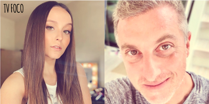 Larissa Manoela do SBT e Luciano Huck da Globo toparam participar de grandes desafios