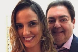 Faustão e a sua esposa Luciana Cardoso (Foto: Reprodução/Instagram)