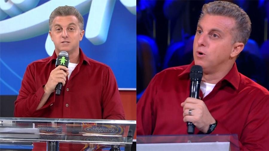 Luciano Huck e a Globo tentaram enganar os telespectadores ao surgirem no programa ao vivo e gravado (Foto: Divulgação)