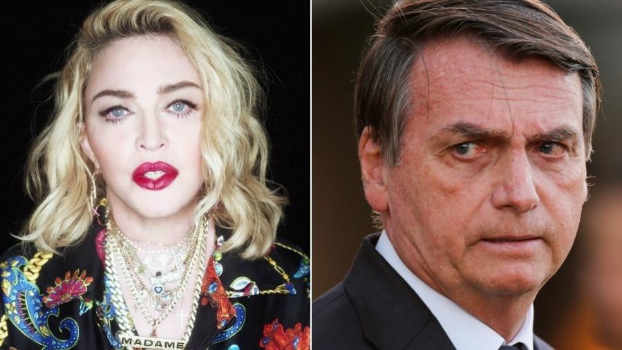 Madonna crítica o presidente Bolsonaro pelas queimadas na Amazônia (Foto: Reprodução)