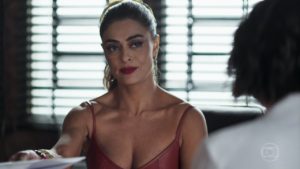 Maria da Paz (Juliana Paes) em A Dona do Pedaço da Globo (Foto: Reprodução)