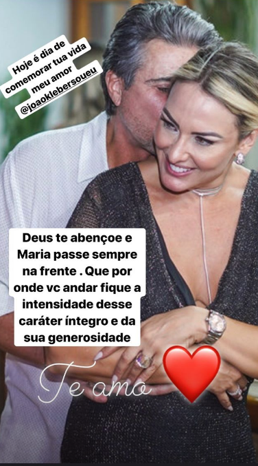 João Kleber e Mara Ferraz (Foto: Reprodução/ Instagram)