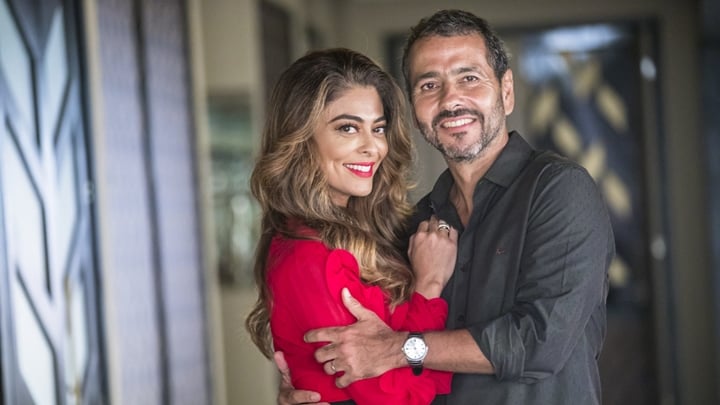 Juliana Paes e Marcos Palmeira em A Dona do Pedaço. (Foto: Divulgação)