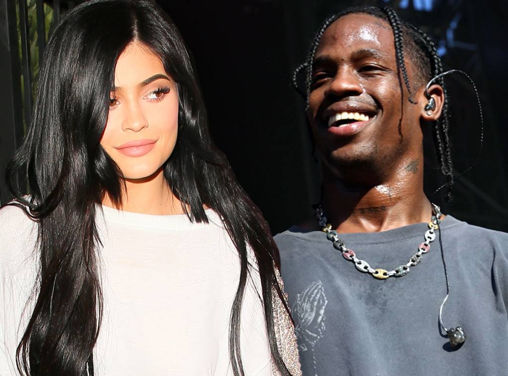 A empresária Kylie Jenner recebe uma surpresa de seu marido Travis Scott (Foto: Reprodução)