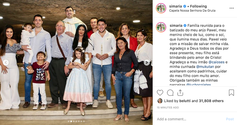 Simaria e família (Foto: Instagram/Reprodução)