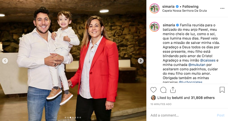 Simaria e família (Foto: Instagram/Reprodução)