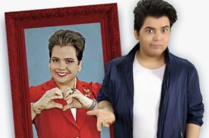 O humorista Gustavo Mendes interpreta a ex-presidente Dilma (Foto: Reprodução)