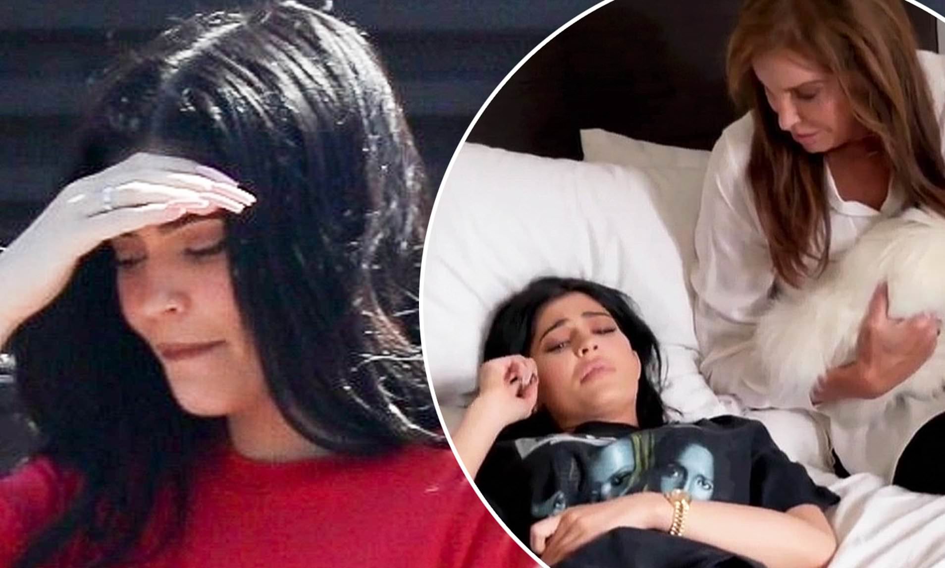 Kylie Jenner teve que ser hospitalizada depois de não estar se sentindo bem (Foto: Reprodução)