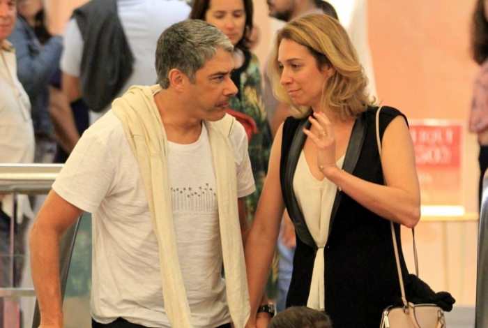 William Bonner e Natasha Dantas (Foto: AgNews)