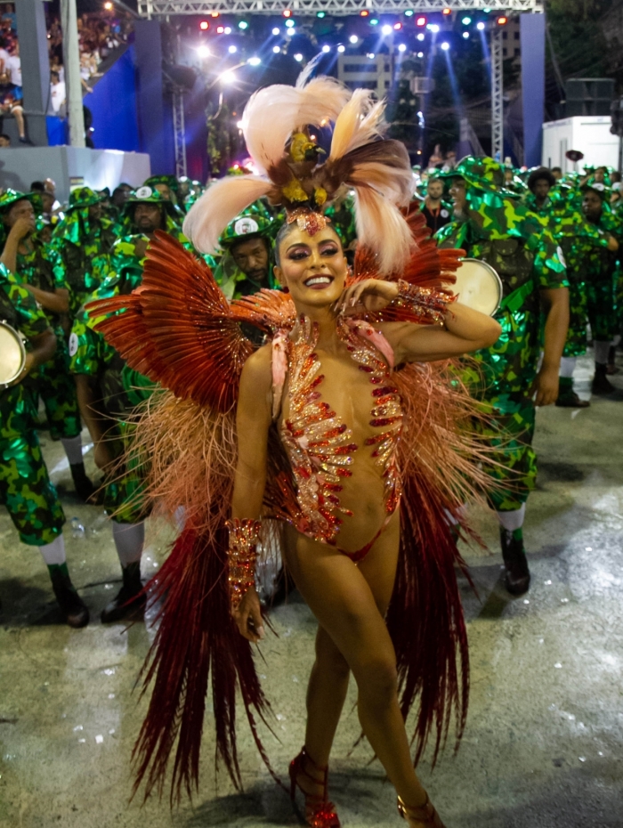 Fantasia de Juliana Paes no Carnaval de 2019. Foto: Reprodução