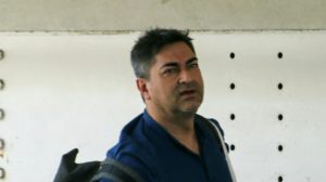 Zeca Camargo foi flagrado no aeroporto do Galeão (Audrey Assed/AgNews)