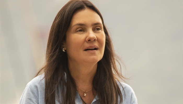 Thelma (Adriana Esteves) em Amor de Mãe (Foto: Globo/João Cotta)