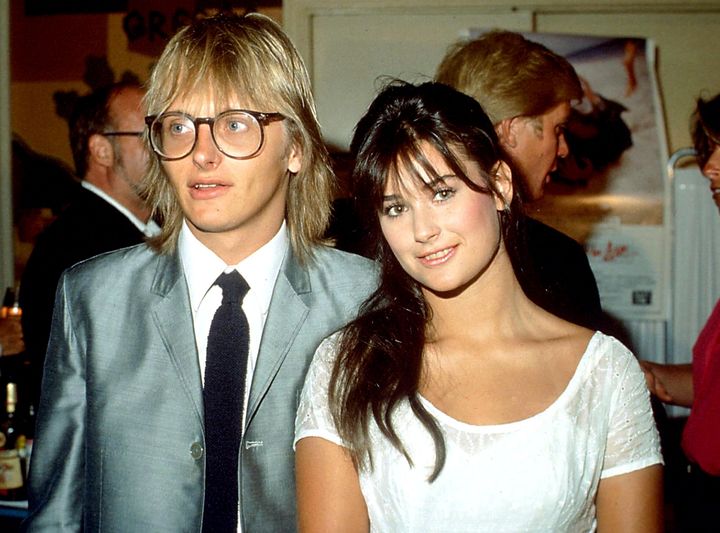 Freddy Moore e Demi Moore (Foto: Reprodução)