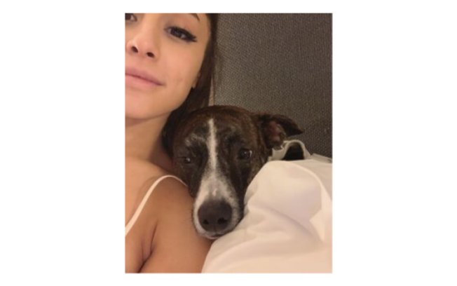 Ariana Grande  e Myron no hotel (Foto: Reprodução)