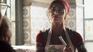 Maria da Paz (Juliana Paes) dará pista sobre passado de Vivi (Paolla Oliveira) em A Dona do Pedaço (Foto: Reprodução/Globo)