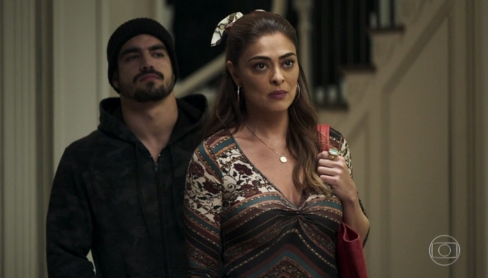 Juliana Paes (Maria da Paz) em cena da novela A Dona do Pedaço, cancelada em dois estados por causa do futebol (Foto: Reprodução/Globo)