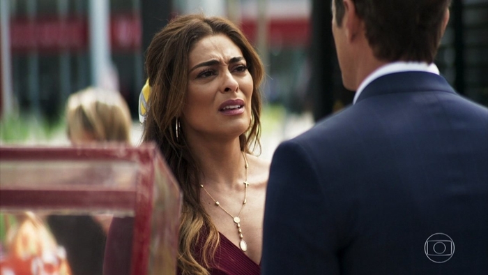 Juliana Paes (Maria da Paz) em cena de A Dona do Pedaço, que cresceu em audiência (Foto: Reprodução/Globo)