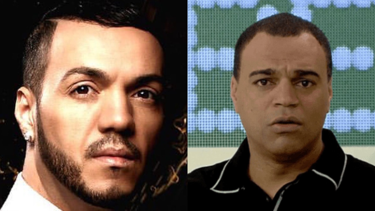 Belo e Denilson (Foto: Reprodução/Montagem TV Foco)